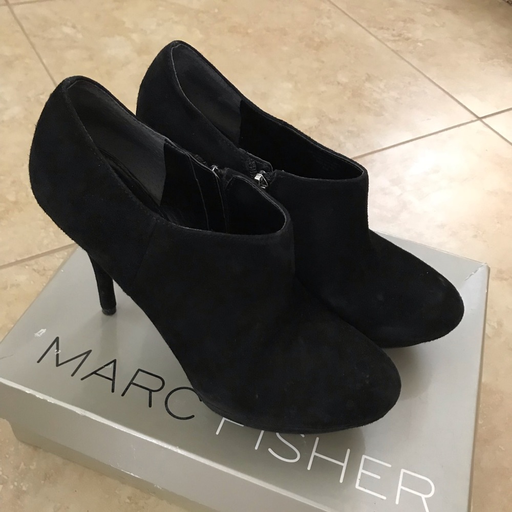 Marc Fisher Platform Booties